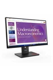 Resim Lenovo Thinkvision T24d-40 64b9gat1tk 23.8" 120hz 4ms Hdmı+dp+usb-c+rj45 Fullhd Ips Pivot Vesa Monitör 