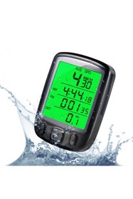 Resim Sunding Sd563 Bisiklet Km Hız Göstergesi Sayacı Su Geçirmez Lcd 