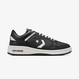 Resim Converse Weapon Unisex Siyah Deri Sneaker Düz A12336c Siyah 