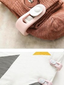 Resim 8 Adet Mandallı Yorgan Battaniye Sabitleme Nevresim Tutucu Klips 