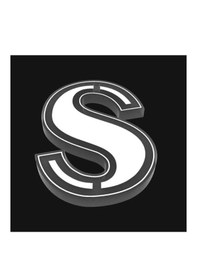 Resim Spotify Kodlu Şeffaf Harf S Anahtarlık Dekoratif Kişiye Özel 