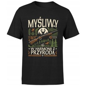 Resim Hunter Tişörtü İçin Hediye Hunter Erkek Atıcı Atıcı Siyah 