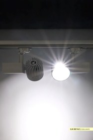 Resim Ack COB LED Monofaze Ray Armatürü Beyaz Kasa 4000K Ilık Beyaz 30W 