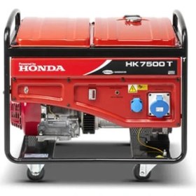 Resim Honda Hk 7500 Ts Marşlı 7,5 kVA Trifaze Benzinli Jeneratör Güçlü Performans 