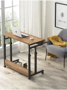 Resim Yükseklik Ayarlı Ve Klavyelikli Çalışma Masası - Çam 80x40 Atlantik Çam 