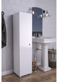 Resim Saltık Çok Amaçlı Banyo Mutfak Balkon Dolabı Kiler Beyaz 