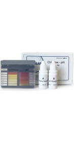 Resim Chembio Ph ve Klor Test Kiti Havuz 0-5 mg/l(Ppm) Klor ve 6.8-8.2 Ph 