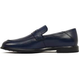 Resim Derimod Erkek Lacivert Deri Casual Loafer 26SFD601318 