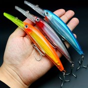 Resim Uzun Mesafe Pirinç Balığı Yem 17cm/31g İmitasyon Balıkçılık Yemı Tuna ve Mackerel için Uygun 