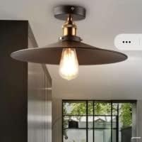 Resim RİOLİGHT RETRO TAVAN PLOFONYER AVİZE ÇAP: 38CM RIO0001016 