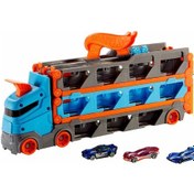 Resim Hot Wheels GVG37 Sürat Pistli Tır 3 Adet 1:64 Ölçekli Araba İçerir 