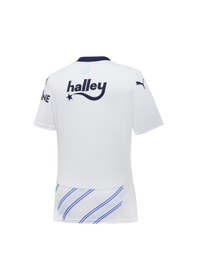 Resim Puma Fenerbahçe S.k. 24/25 Kadın Deplasman Forması 775370 02 Beyaz 