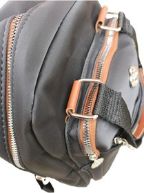 Resim Su Geçirmez Sırt Çantası Siyah - Kahve 