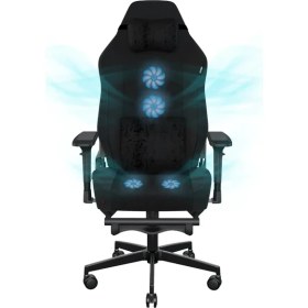 Resim Exvega Pandora Air Soğutmalı Oyuncu Koltuğu Siyah 