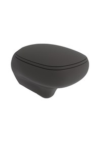 Resim Bocchi Fenice Asma Klozet Mat Antrasit 1166-020-0128 Kapak Dahil Çok Renkli 