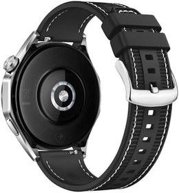 Resim Xiaomi Redmi Watch 5 Lite ile uyumlu Dikişli Kumaş Görünüm Silikon Kordon Kayış - FC910 