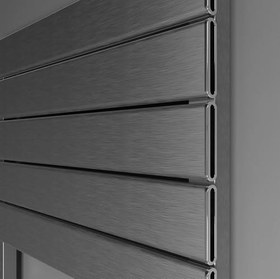 Resim Alüminyum Dekoratif Havlupan Zeus Plus 1170 x 500 12 Dilim | Dokulu Antrasit Gri | Yüksek Isıl Güç | 5 Yıl Üretici Garantisi 