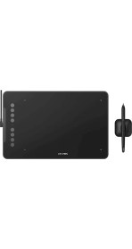 Resim Xp-Pen DECO01 V3 Grafik Tablet 10 x 6.25 inç 16K Basınç Hassasiyeti Siyah USB Bağlantı Özellikleri 