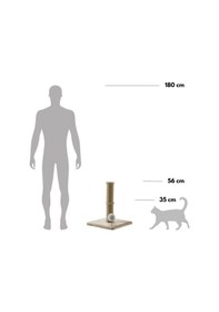 Resim Pet Dreams Katre Lüks Kedi Tırmalama Ve Ponponlu Oyuncak 