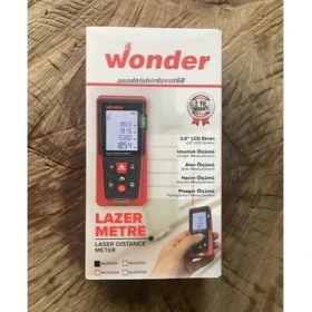 Resim Wonder Profesyonel Lazermetre WL50 Lazer Ölçüm Cihazı 50 Metre 