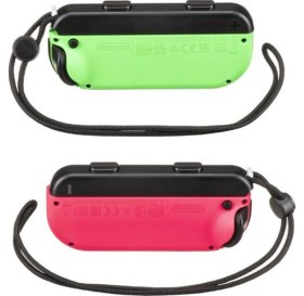 Resim Nintendo Switch Joy-Con Controller Ikili Yeşil ve Pembe 