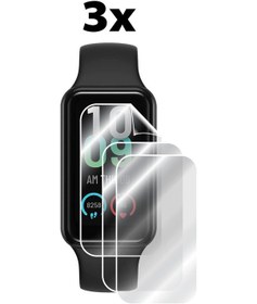 Resim Amazfit Band 7 Akıllı Saat ile uyumlu IPG Ekran Koruyucu (3 Adet) 