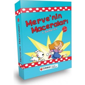 Resim Merve'nin Maceraları 1. Sınıf (10 Kitap) - Şengül Asal - Çalışkan Yayınları 