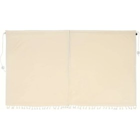 Resim Dashanshop Araç İçi Perde Seti Bej Renk Uv Koruma Ve Isı Yalıtımı Gizli Toka Ve Şeritli 