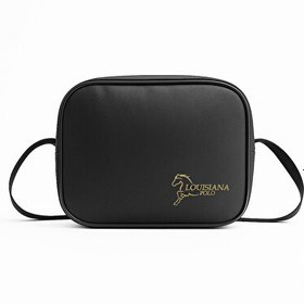 Resim Louisiana Polo 1142 Siyah Sarı Termoslu Beslenme Çantası 