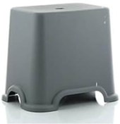 Resim Saral Banyo Taburesi Eko Gri S-2033 Gri 