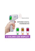Resim Reedark Hızlı Ve Hassas Kızılötesi Ateş Ölçer, 32 Ölçüm Hafızalı, Lcd Ekranlı, Temassız El Termometresi 