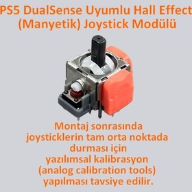 Resim Ps5 Analog Profesyonel Hall Effect Manyetik Joystick Modülü 