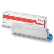 Resim OKI Mc853-mc873-mc883 7.300 Sayfa Kapasiteli Cyan Mavi Toner 45862839 