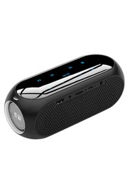 Resim Soaiy S69 Taşınabilir Kablosuz Bluetooth Hoparlör - Dijital Saat & FM Radyo & USB & Hafıza Kartı - ZORE-219069 