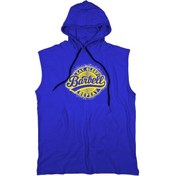 Resim Bluu Barbell Unisex Kapşonlu Kolsuz T-Shirt Fitness Atleti (532942475) Çok Renkli 