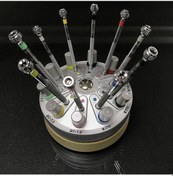 Resim Armway Döner Tablalı Saatçi Tornavida Seti 40 Parça 