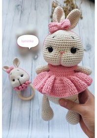 Resim Amigurumi Tombul Tavşan Set1 