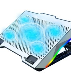 Resim Datastar ZR924 S601 Tek Fanlı Rgb Metalik Laptop Soğutucu 