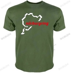 Resim Shubuzhierkek Lüks Pamuklu T Gömlek, Klasik Designcar Yarış Pisti, Gevşek Üstler, Artı Boyutualtın Altın 