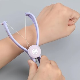 Resim 4 Mevsim Kullanılabilir, Kadınlar için Mor Tam Vücut Tüy Alma Cihazı - Kaş, Çene ve Sakal İçin Nazik El Tipi Tüy Alma Aracı, Düşük Alerjenite ve Yüksek Kaliteli Tasarım 