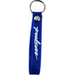 Resim Bajaj Pulsar Uyumlu Anahtarlık Mavi Beyaz 