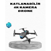 Resim Moresun Buğz 4K Kamera Özellikli Katlanabilir Drone Wi-Fi ve Yükseklik Sabitlemeli 