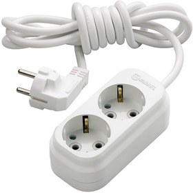 Resim Makel Eko MGP314 2'li Topraklı Grup Priz 5 Metre Beyaz 