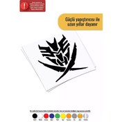 Resim Transformers Tribal Sticker Oto Motor Laptop Duvar Folyo Sticker 25 X 25 Cm 