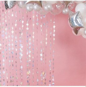 Resim Gümüş Yıldız Kapı-duvar Fon Perdesi Tüm Yaşlar 