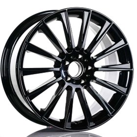 Resim EMR-DY139-08 8.0x19"-5x112 ET44 66.6 Black Jant (4 Adet) 
