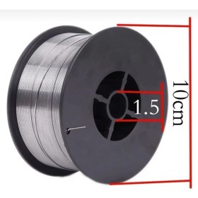 Resim 160 Gazsız Gazaltı Kaynak Teli 0.8 mm 2 Yıl 0 - 1 kg Kaynak Makinesi Aksesuarı 