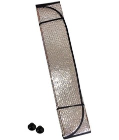 Resim Metalize Katlanır Ön Cam Güneşliği Orta Boy 140x70cm 
