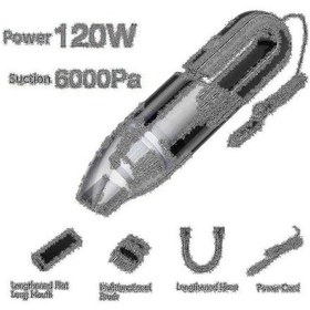 Resim Kangxiang El Tipi Araba Elektrikli Süpürgesi, Evrensel 12v 6000pa Otomatik Mini Elektrikli Süpürge Araba Araç Ve Ev İçin 2561 