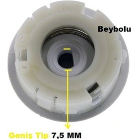 Resim Beko Uyumlu Geniş Düğme Takım , Fırın Ocak Düğme 5 Li Takım Gaz Mili - 453465103 